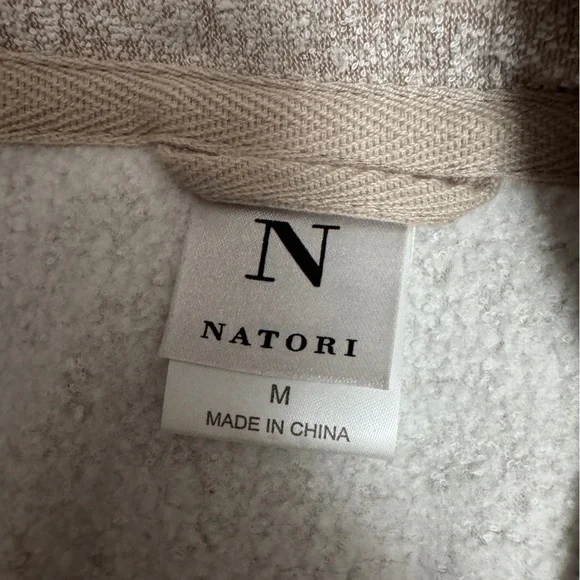 Cozy Cream Belted Women’s Robe Size M NWOT - Picture 3 of 7